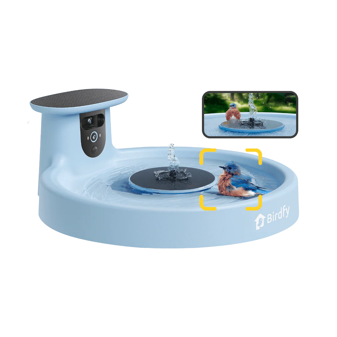 Birdfy Bath Pro - Solar-Powered Smart Birdbath with Fountain - Image 14