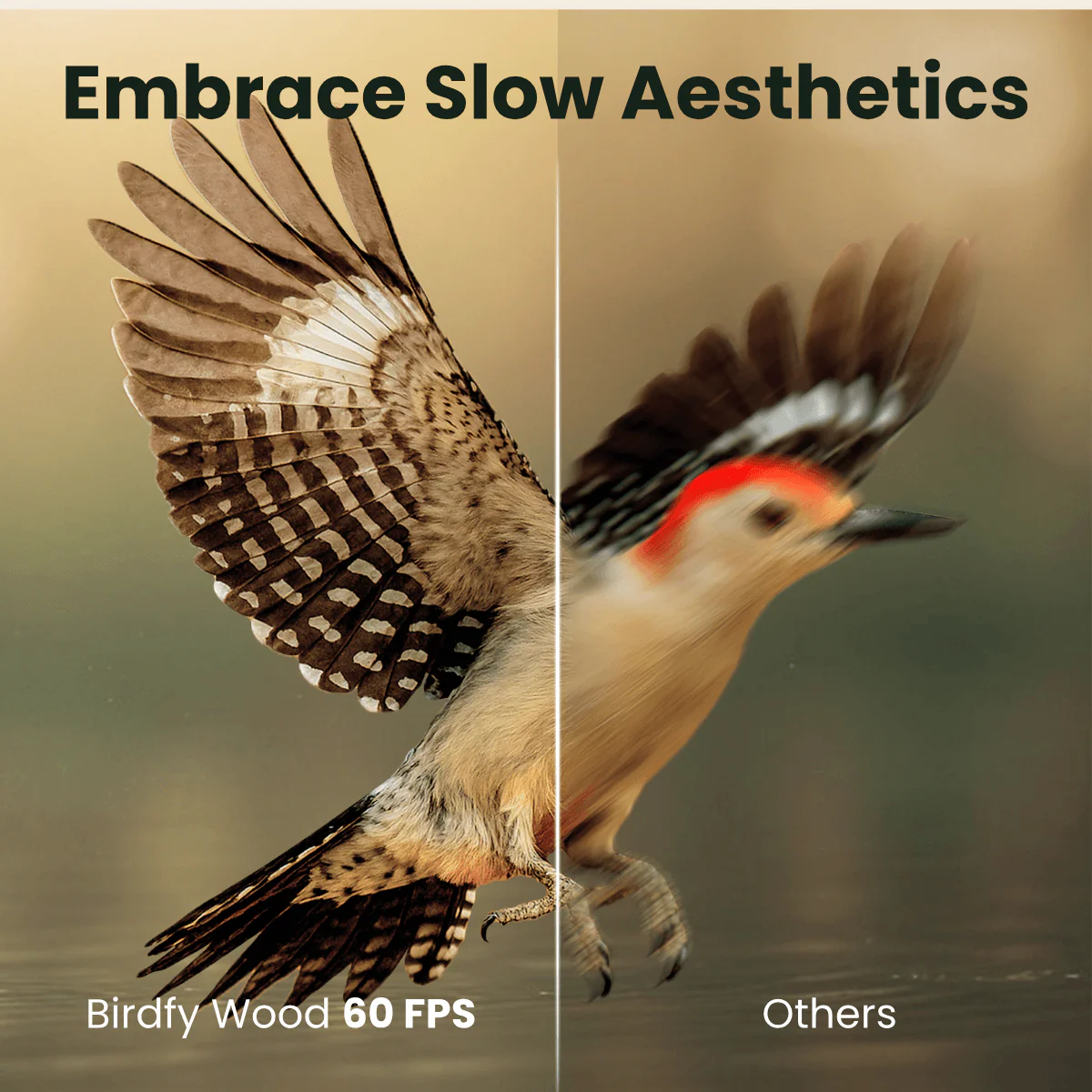 Birdfy Feeder Wood - Wooden Smart Bird Feeder with Camera - Image 6